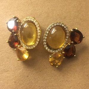 Kate Spade Copper Diamond Bauble Studs